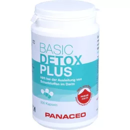 PANACEO Basic Detox Plus -kapselit, 200 kpl