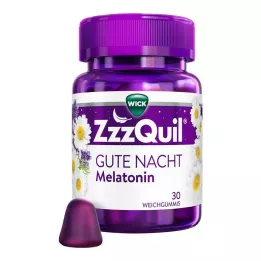 WICK ZzzQuil Good Night pehmeät kumit, 30 kpl