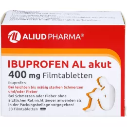 IBUPROFEN AL akuutti 400 mg kalvopäällystetyt tabletit, 50 kpl