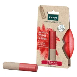 Kneipp värillinen huulipuna luonnonpunainen, 3,5 g