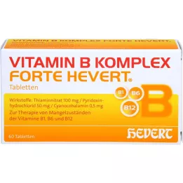VITAMIN B KOMPLEX forte Hevert tabletit, 60 kpl
