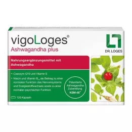 VIGOLOGES Ashwagandha plus kapselit, 60 kpl