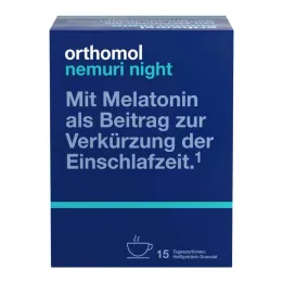 Orthomol nemuri yörakeita, 15X10 g
