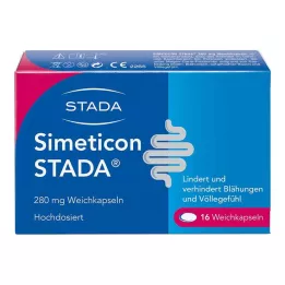 SIMETICON STADA 280 mg pehmeät kapselit, 16 kpl