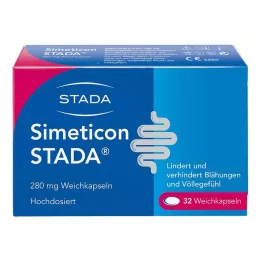 SIMETICON STADA 280 mg pehmeät kapselit, 32 kpl
