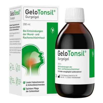 GeloTonsil kuristusgeeli, 200 ml GeloTonsil kuristusgeeli, 200 ml