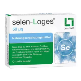 SELEN-LOGES 50 µg kalvopäällysteiset tabletit, 120 kpl