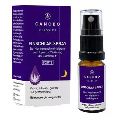 CANOBO Luomu hampunsiemenöljy unisuihke Hopf./Mela., 10 ml