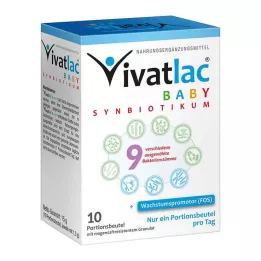 VIVATLAC BABY SYNBIOTIKUM Laukku, 10 kpl