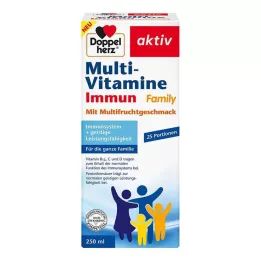 DOPPELHERZ Multi-Vitamine Immun Family neste, 250 ml