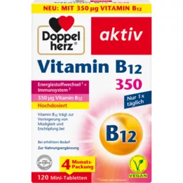 DOPPELHERZ B12 350 -tabletit, 120 kpl