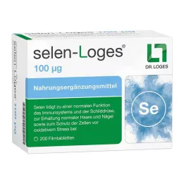 SELEN-LOGES 100 μg kalvopäällysteiset tabletit, 200 kpl