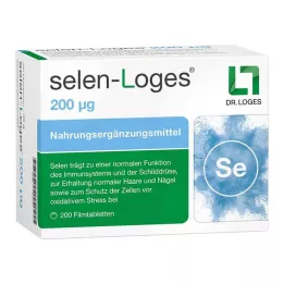 SELEN-LOGES 200 µg kalvopäällysteiset tabletit, 200 kpl
