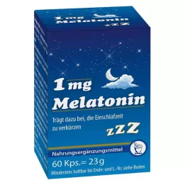 MELATONIN 1 mg kapselit, 60 kpl