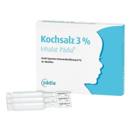 Ruokasuola 3 % inhaloitavat lastenampullit, 60x4 ml