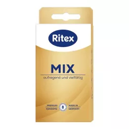 RITEX Mix Kondomit, 8 kpl