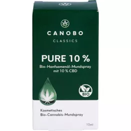 CANOBO puhdas 10% bio CBD Mundspray, 10 ml