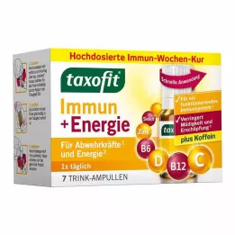 TAXOFIT Immun&Energiajuomaampullit, 7X10 ml