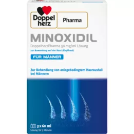 MINOXIDIL Doubleherzphar.50 mg/ml lsg.w.haut Mann, 3x60 ml