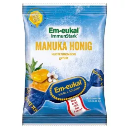 EM-EUKAL Manuka hunajatäytteiset makeiset, 75 g