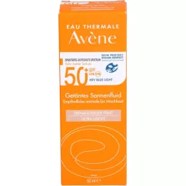 AVENE Sun Fluid SPF 50+ sävytetty, 50 ml
