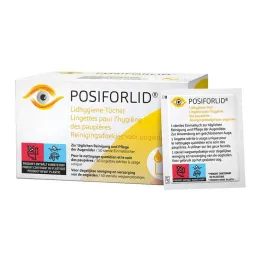 Posiforlid silmäluomen hygieniapyyhkeet, 50 kpl