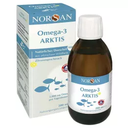 NORSAN Omega-3 Arctic D3-vitamiinilla neste, 200 ml