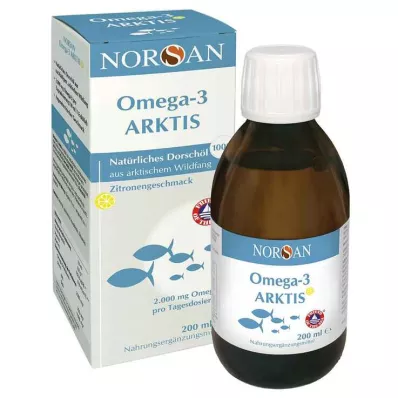 NORSAN Omega-3 Arctic D3-vitamiinilla neste, 200 ml