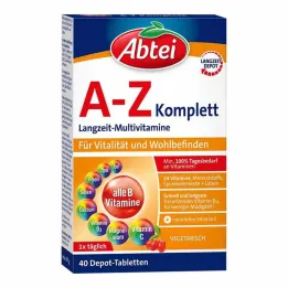Abtei A-Z Complete -tabletit, 40 kpl