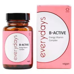 EVERDAYS B-Active Energy Vitamin Complex vegaaniset lippalakit, 60 kpl