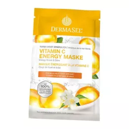 DERMASEL Kuolleenmeren C-vitamiinin energianaamio, 12 ml