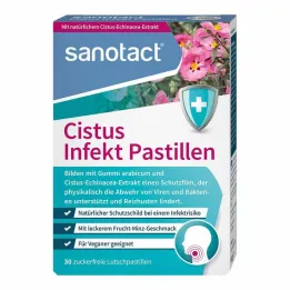 sanotact®Cistus Infektiopastillit, 30 kpl