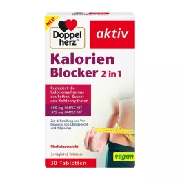 DOPPELHERZ Calorie Blocker 2in1 -tabletit, 30 kpl