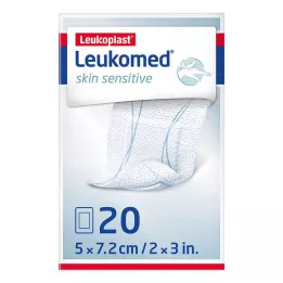 LEUKOMED ihoherkkä steriili 5x7,2 cm, 20 kpl