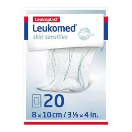 LEUKOMED ihoherkkä steriili 8x10 cm, 20 kpl