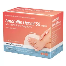 Amorolfine Dexcel 50 mg/ml vaikuttavaa ainetta sisältävä kynsilakka (2,5 ml)