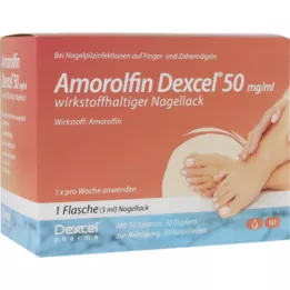 AMOROLFIN Dexcel 50 mg/ml lääkekynsilakka, 3 ml