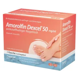 Amorolfin Dexcel® 50 mg/ml aktiivinen kynsilakka, 5 ml