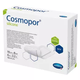 COSMOPOR silikoninen haavasidos 8x10 cm, 10 kpl