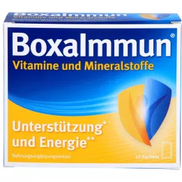 BOXAIMMUN Vitamiini- ja kivennäisainepussit, 12x6 g
