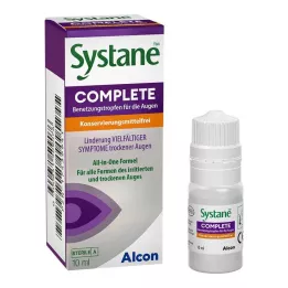 SYSTANE COMPLETE Kostutusaine silmäluomille ilman säilöntäainetta, 10 ml