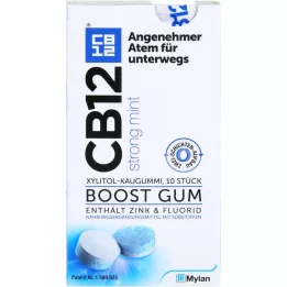 CB12 boost vahva minttupurukumi, 10 kpl