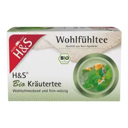 H&amp;S Luomuyrttiteesuodatinpussit, 20X1,5 g