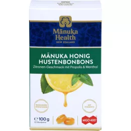 Manuka Terveys MGO 400+ Yskä Bonbons Lemon, 100 g