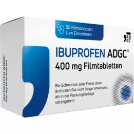 IBUPROFEN ADGC 400 mg kalvopäällystetyt tabletit, 50 kpl