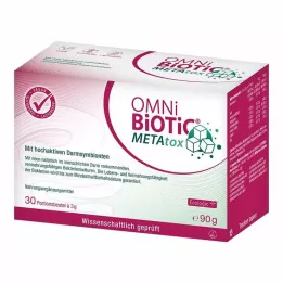 OMNI BiOTiC Metatox -pussit, 30x3 g