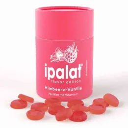 Ipalat Pastilles Flavor Edition Vadelma-Vanilja (40 kpl)