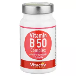 VITAMIN B 50 Complex tabletit, 60 kpl