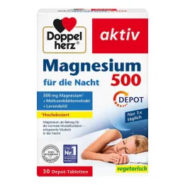 Doppelherz Magnesium 500 yötabletit, 30 kpl