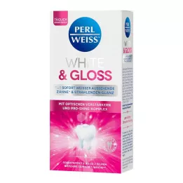 PERLWEISS Valkoinen &amp; Kiiltävä hammastahna, 50 ml